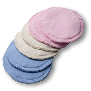 Öko-Care Nursing Pads Reusable, Dyed Top Layer, 2 units – Öko Créations : Breast  feeding accessories and products